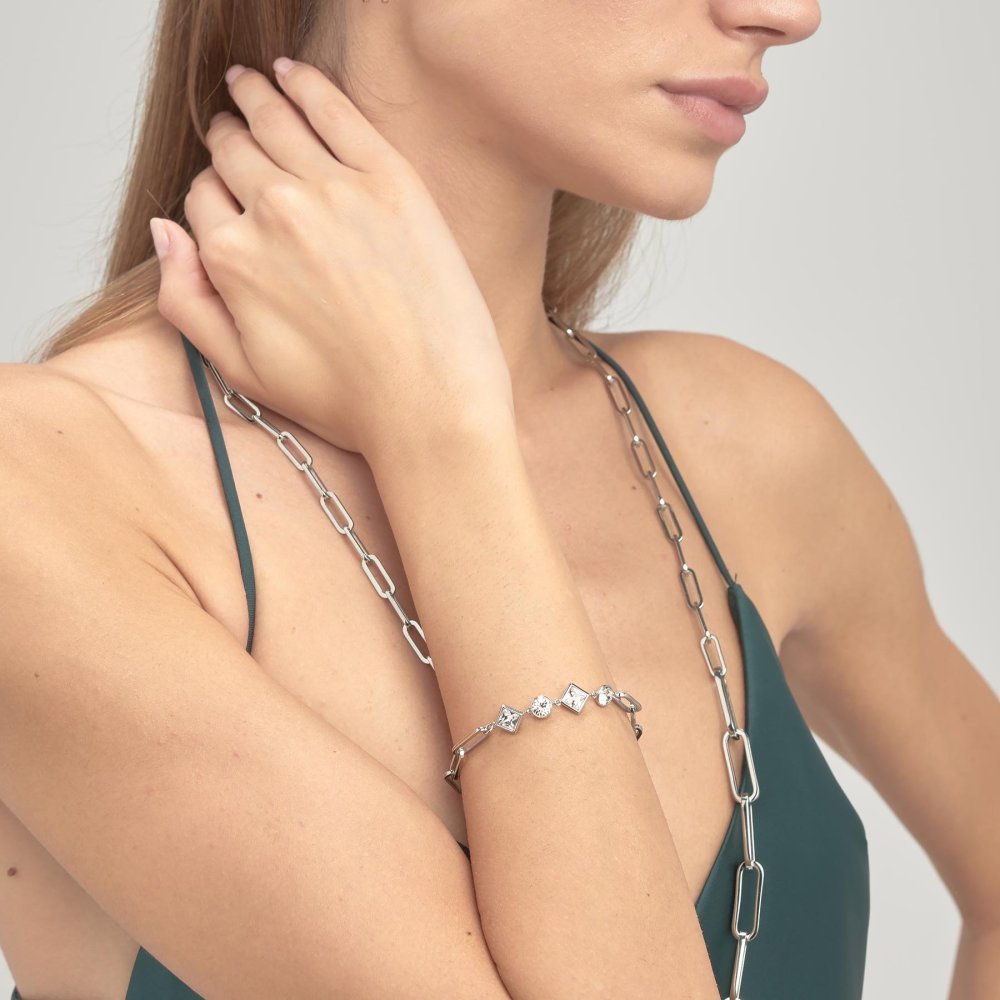 Brosway - Bracciale Emphasis - Acciaio - Cristalli