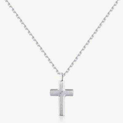 Brosway - Collana Backliner - Acciaio - Croce