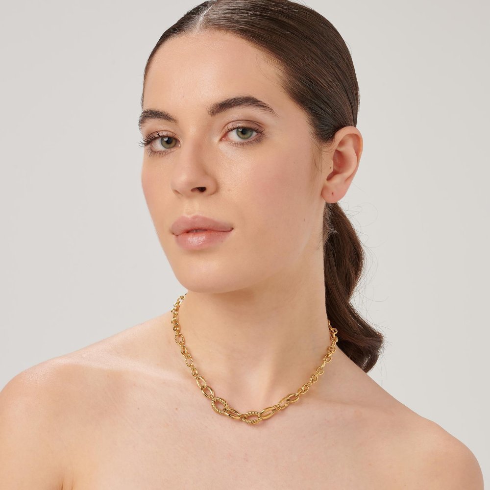 Brosway - Collana Amy - Acciaio - Finitura Oro 14K