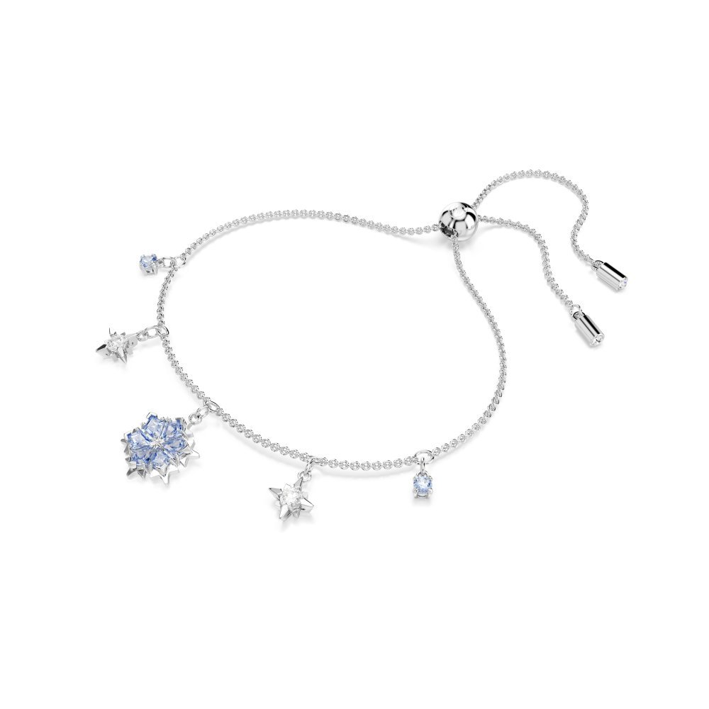 Swarovski - Braccialetto Magic - Cristalli Blu - Placcatura Rodio