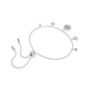 Swarovski - Braccialetto Magic - Cristalli Blu - Placcatura Rodio