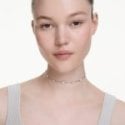Swarovski - Pendente Una Angelic - Cristalli Bianchi - Placcato Rodio