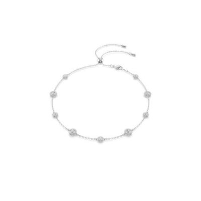 Swarovski - Collana Una Angelic - Cristalli Bianchi - Placcato Rodio
