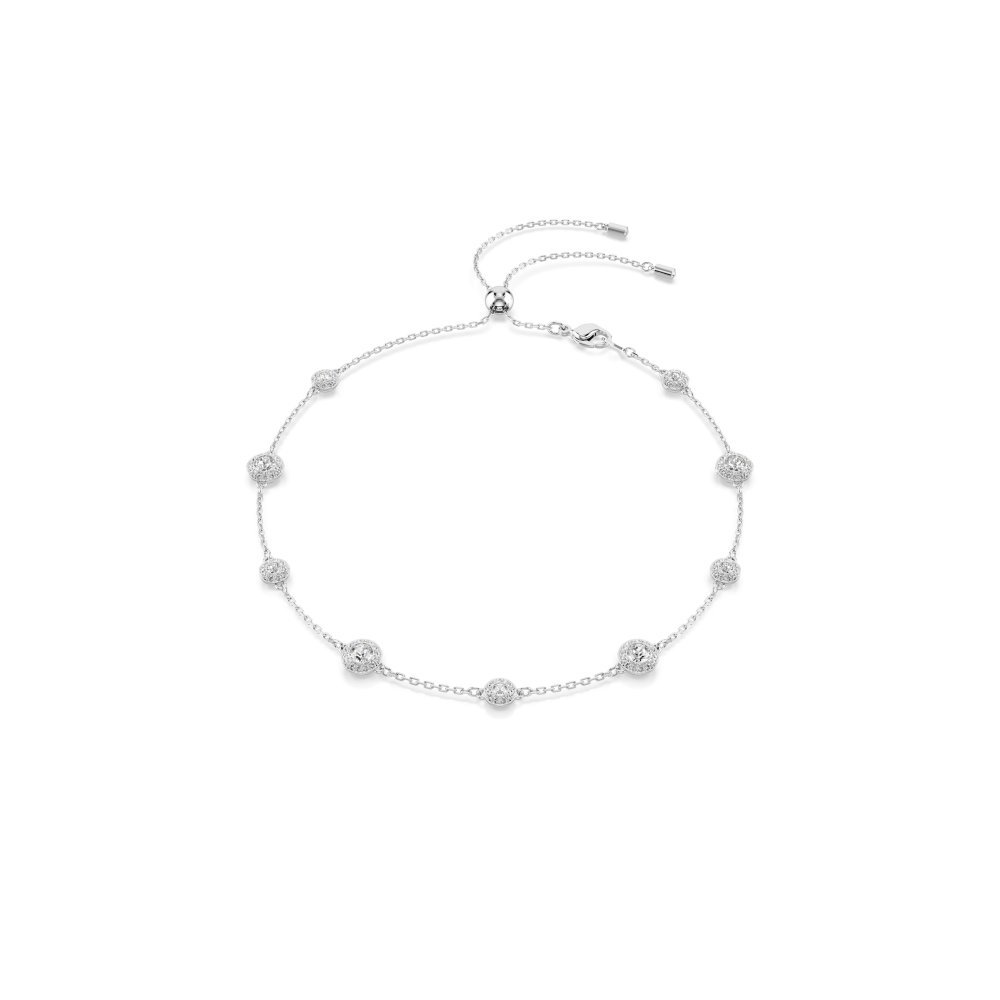Swarovski - Collana Una Angelic - Cristalli Bianchi - Placcato Rodio