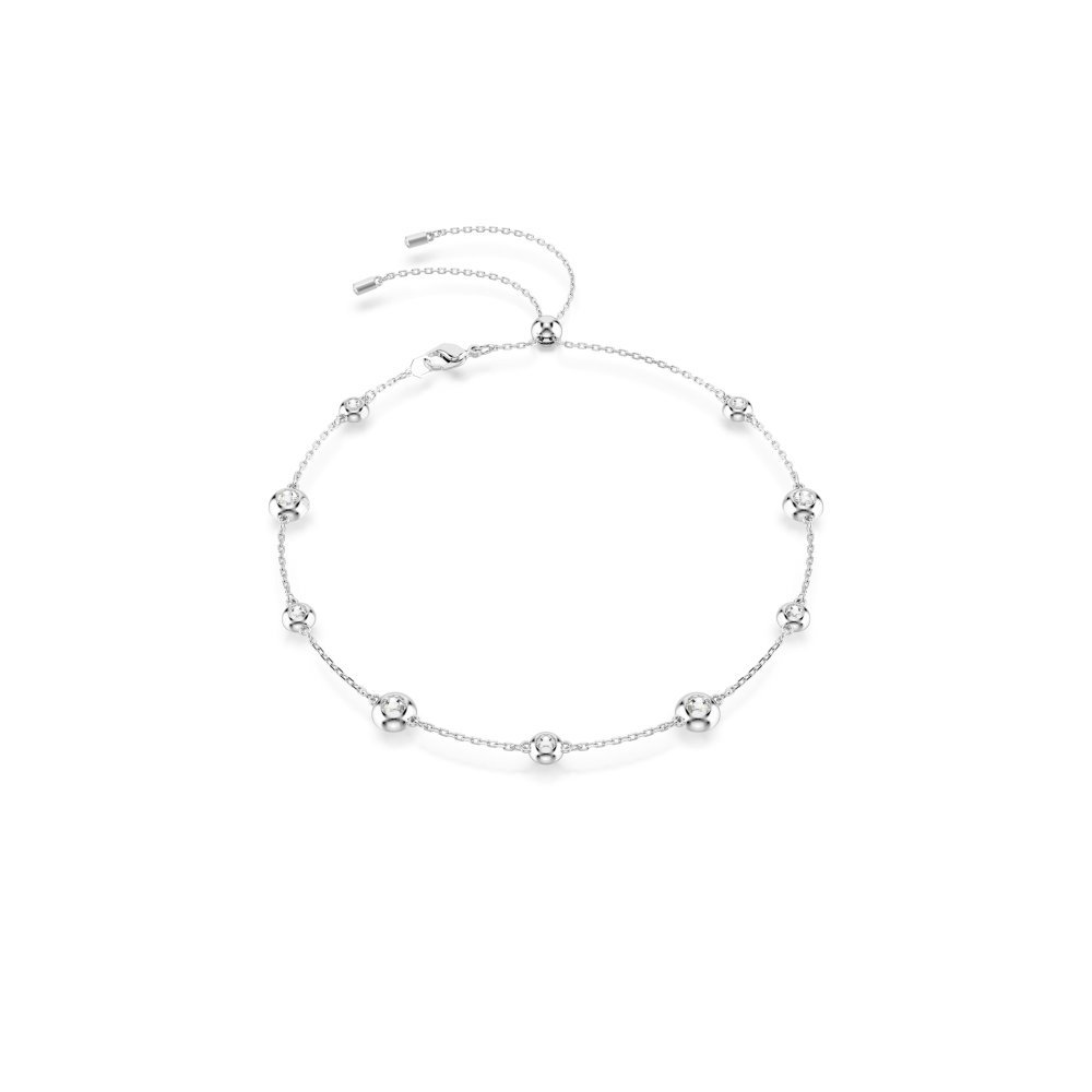 Swarovski - Collana Una Angelic - Cristalli Bianchi - Placcato Rodio