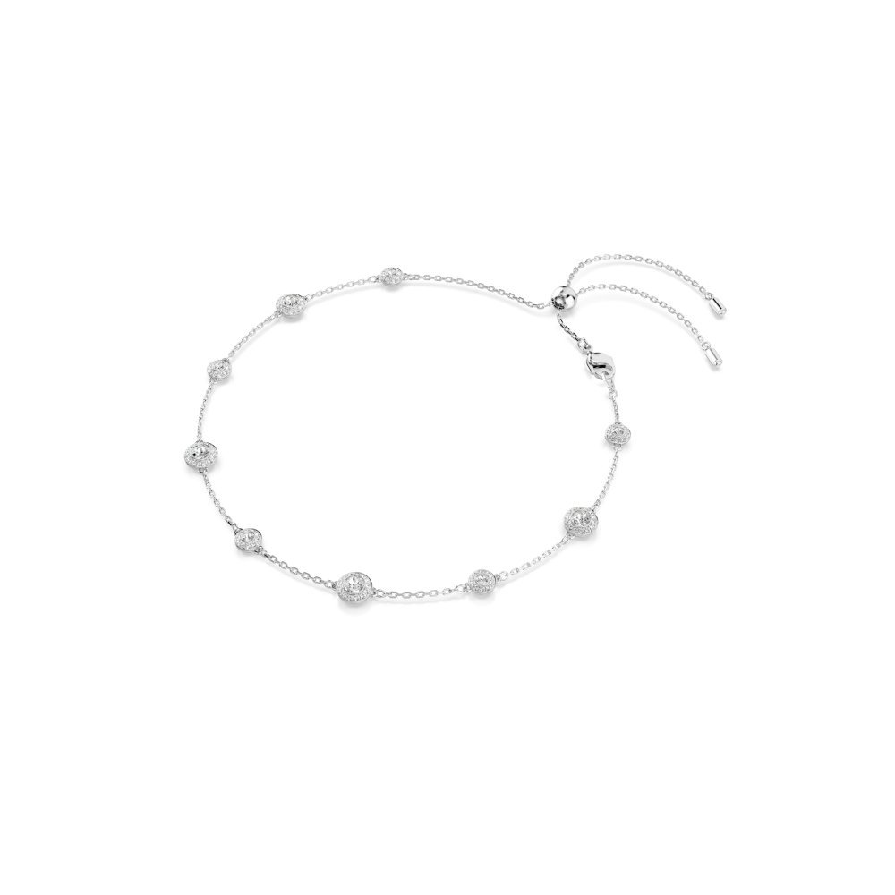 Swarovski - Collana Una Angelic - Cristalli Bianchi - Placcato Rodio