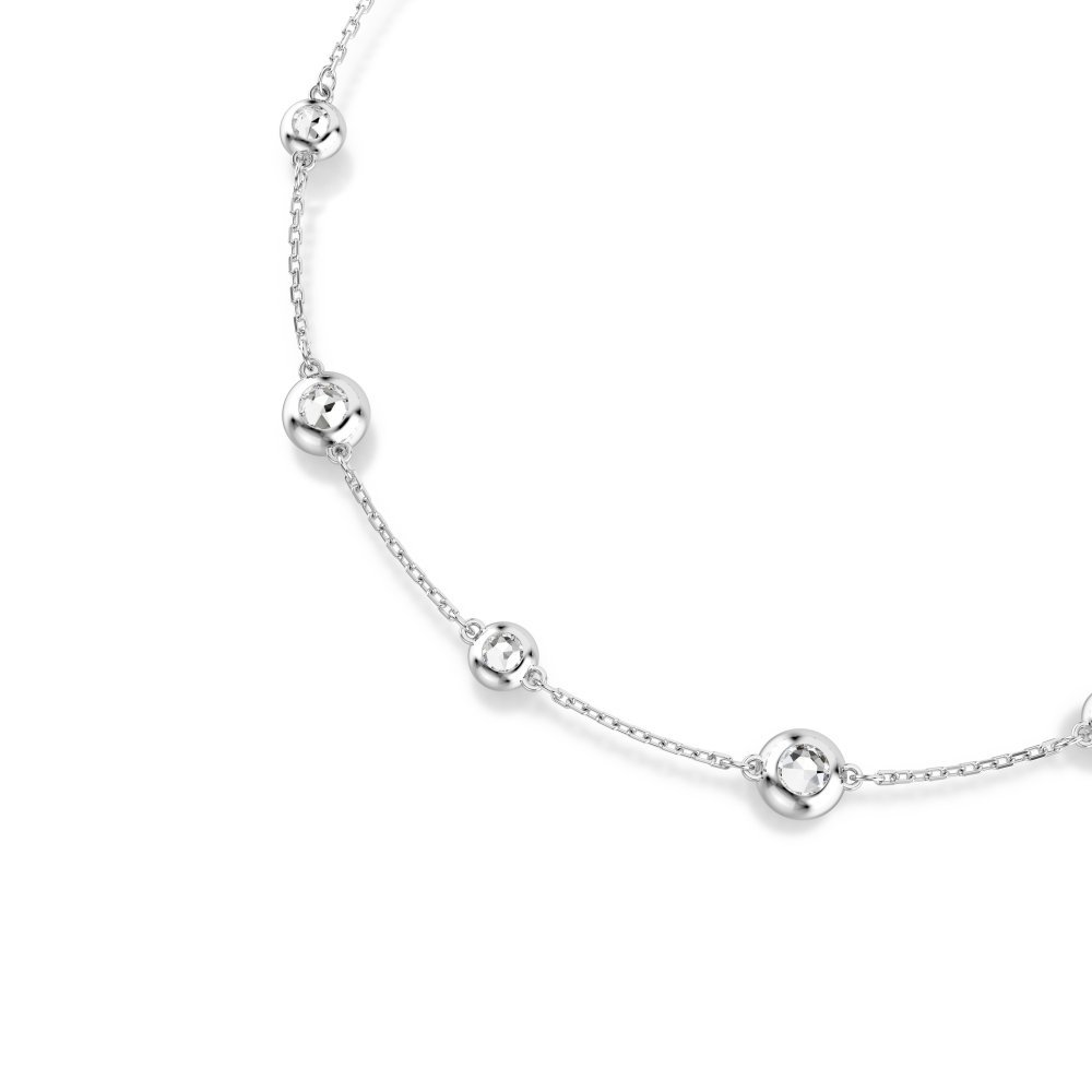 Swarovski - Collana Una Angelic - Cristalli Bianchi - Placcato Rodio