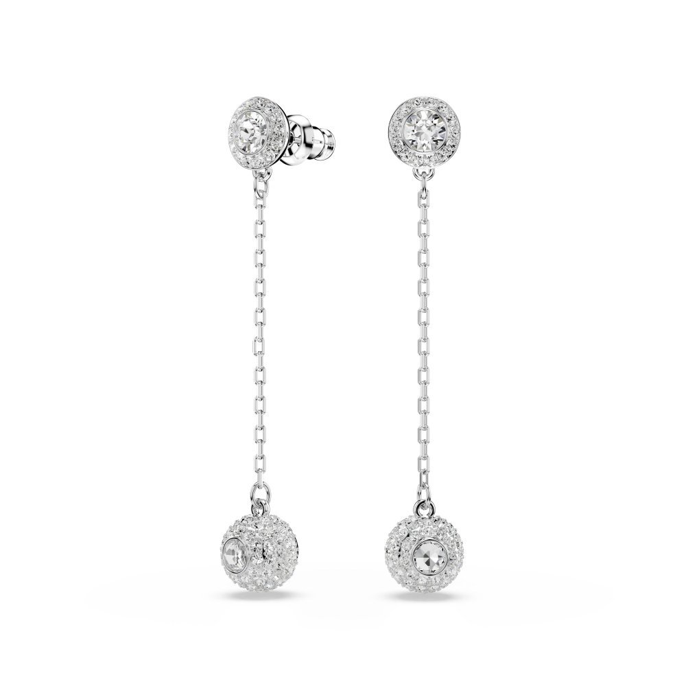 Swarovski - Orecchini Una Angelic - Cristalli Bianchi - Placcato Rodio