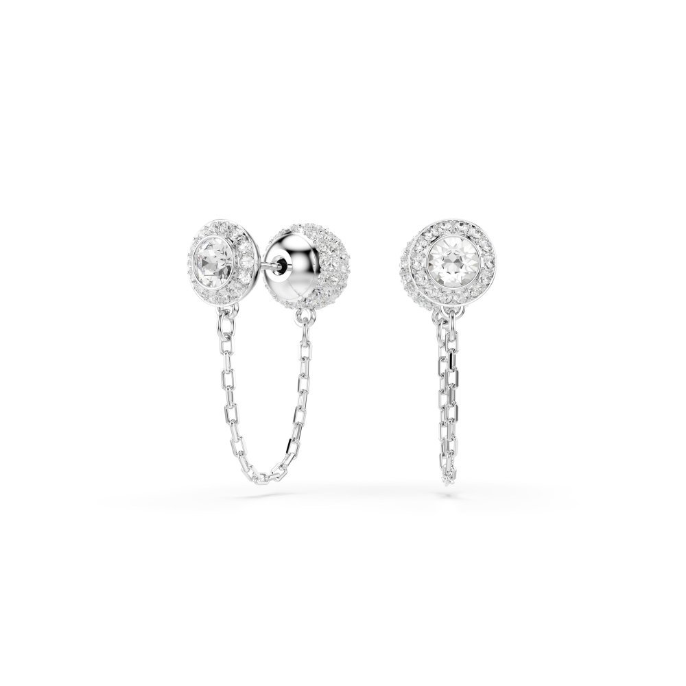 Swarovski - Orecchini Una Angelic - Cristalli Bianchi - Placcato Rodio