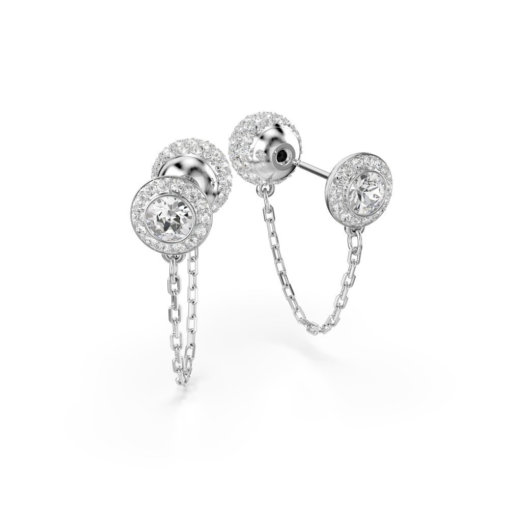 Swarovski - Orecchini Una Angelic - Cristalli Bianchi - Placcato Rodio