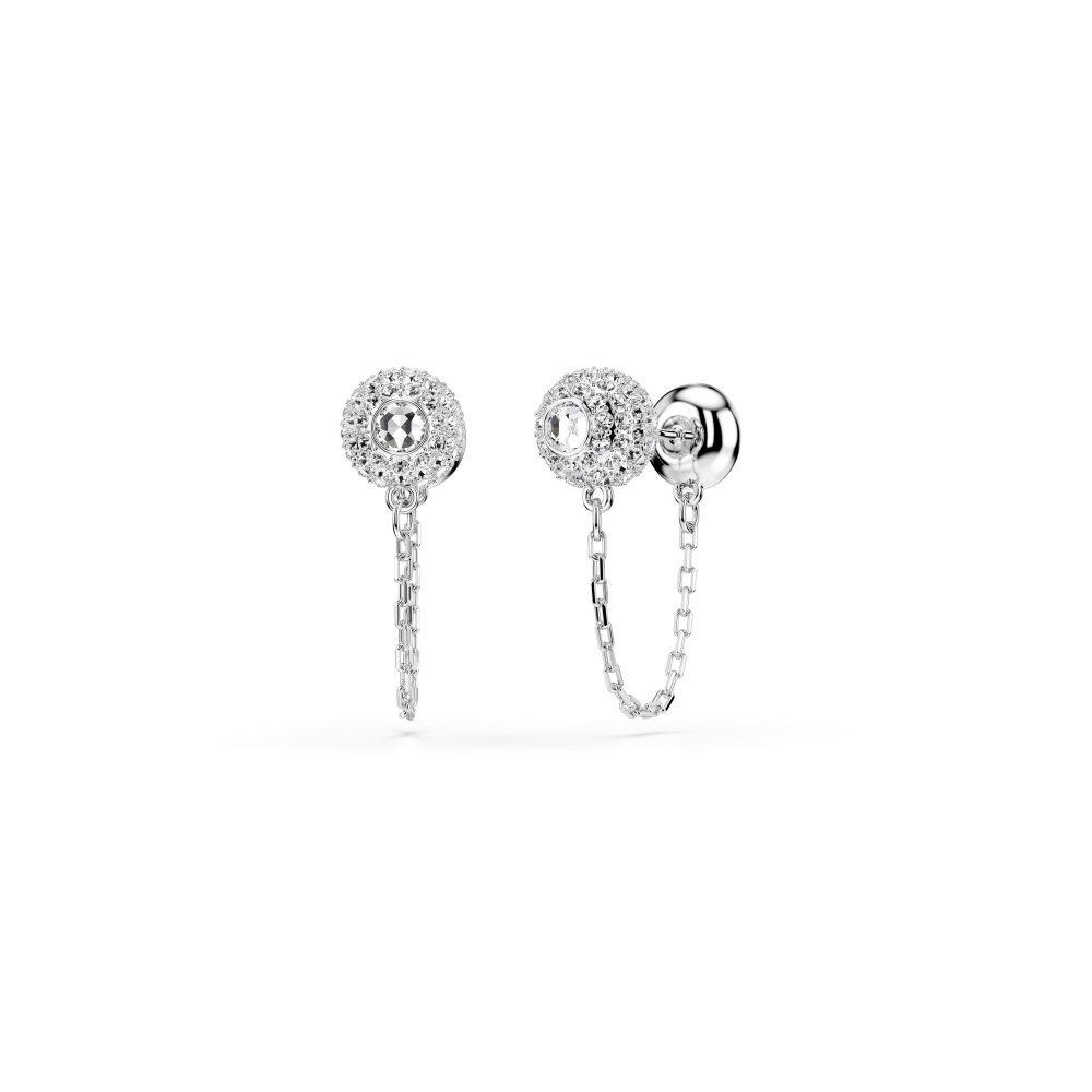 Swarovski - Orecchini Una Angelic - Cristalli Bianchi - Placcato Rodio