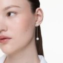 Swarovski - Orecchini Una Angelic - Cristalli Bianchi - Placcato Rodio