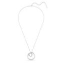 Swarovski - Pendente Matrix - Zirconia Bianca - Placcato Rodio