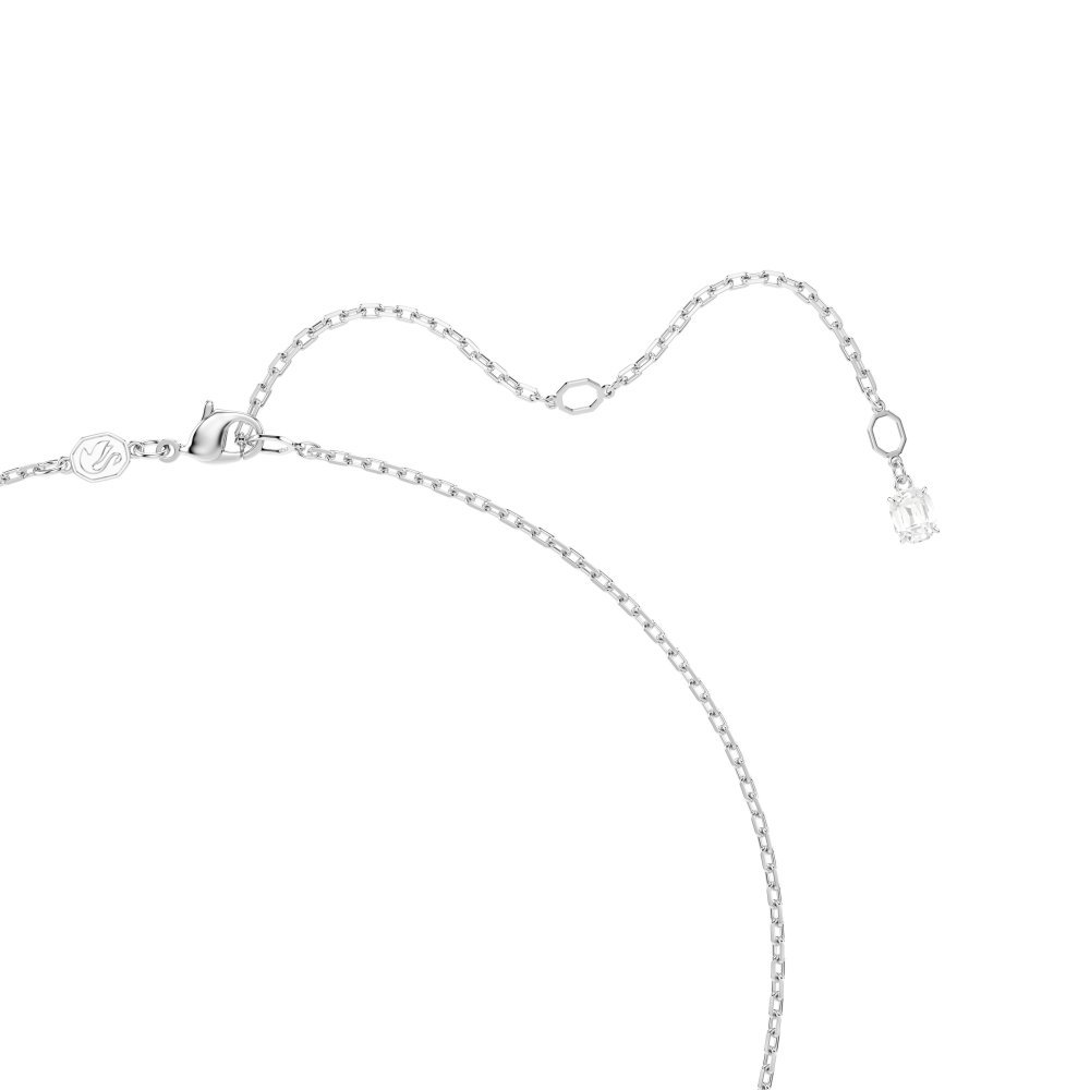 Swarovski - Pendente Matrix - Zirconia Bianca - Placcato Rodio