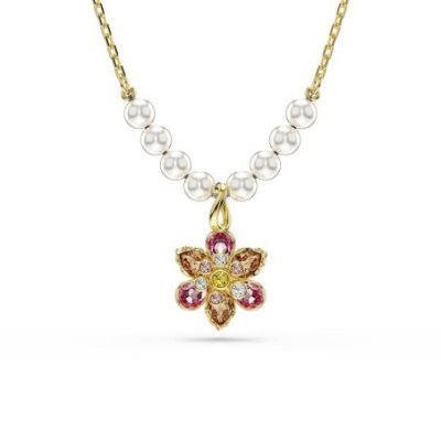 Swarovski - Pendente Idyllia - Crystal Pearl - Fiore