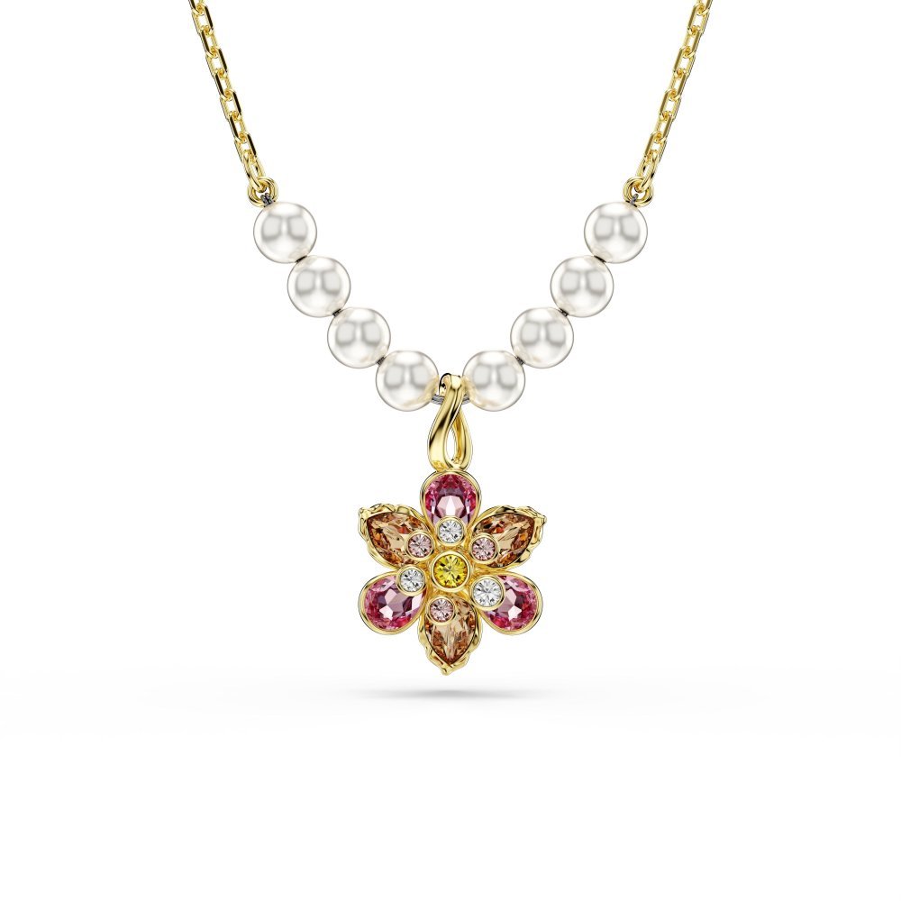 Swarovski - Pendente Idyllia - Crystal Pearl - Fiore