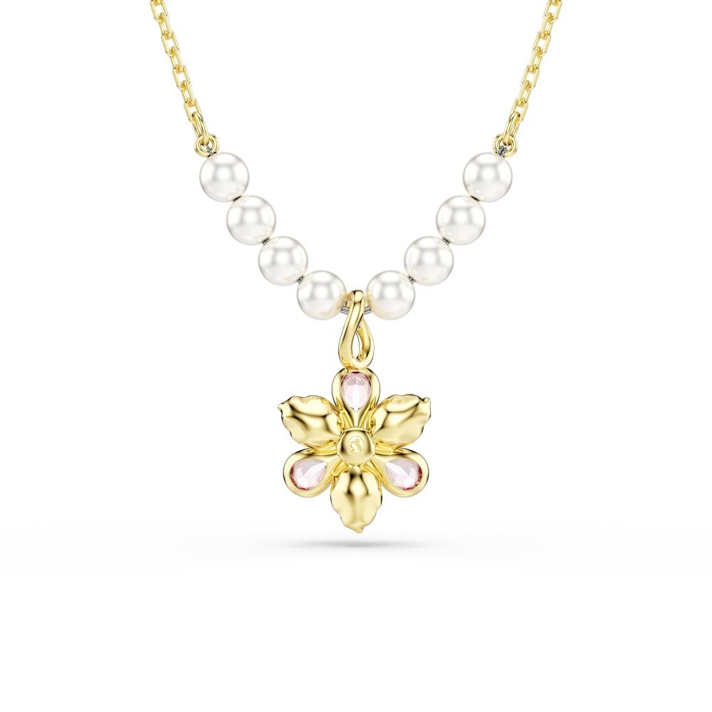 Swarovski - Pendente Idyllia - Crystal Pearl - Fiore