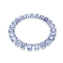 Swarovski - Collana Tennis Millenia - Cristalli Blu - Placcato Rodio