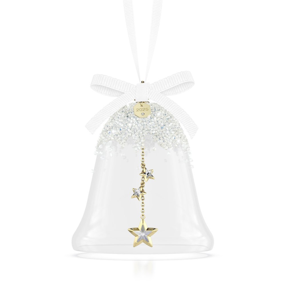 Swarovski - Decorazione Campanella Annual Edition - Cristallo - Bianco