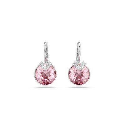 Swarovski - Orecchini Bella V - Rosa - Placcati Rodio