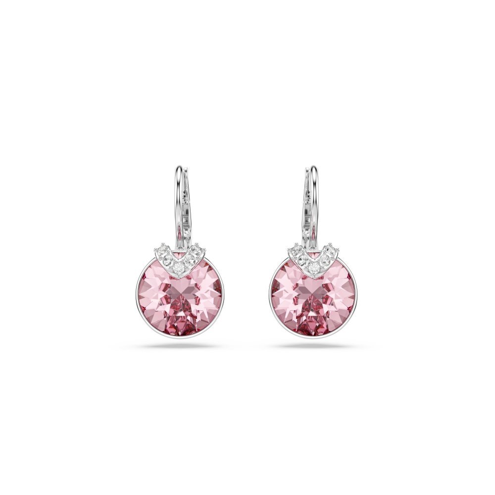 Swarovski - Orecchini Bella V - Rosa - Placcati Rodio