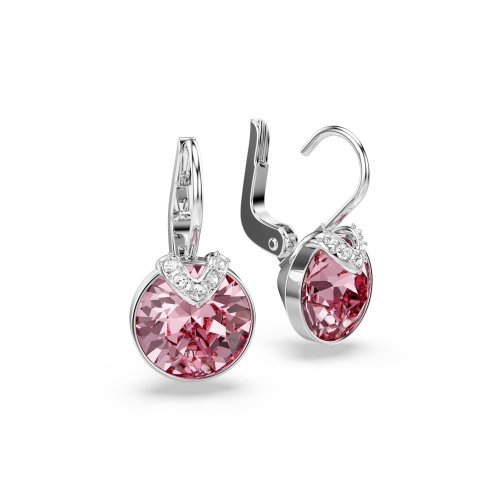 Swarovski - Orecchini Bella V - Rosa - Placcati Rodio