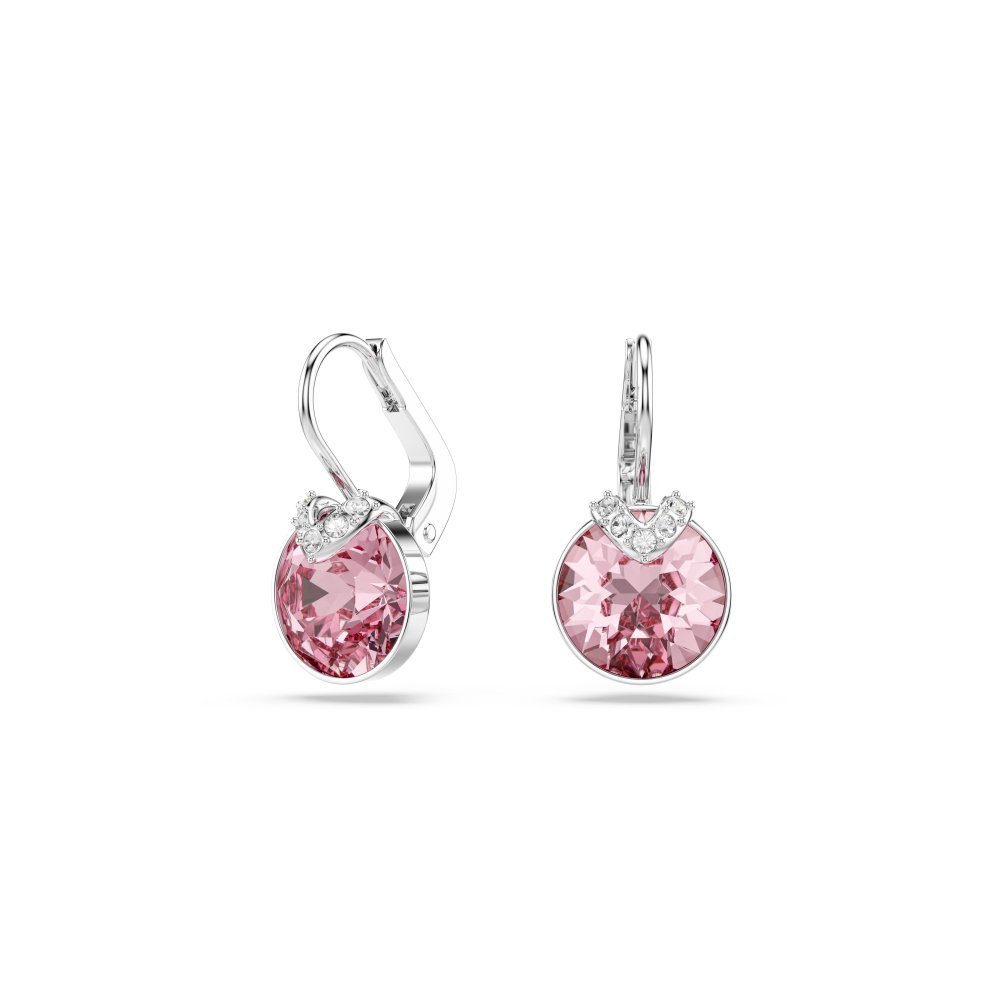 Swarovski - Orecchini Bella V - Rosa - Placcati Rodio