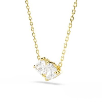 Swarovski - Collana Mesmera Attract - Placcato Oro - Zirconia