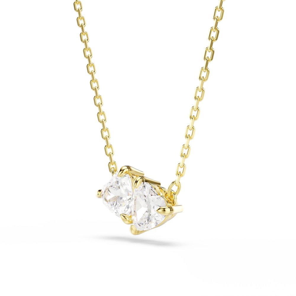 Swarovski - Collana Mesmera Attract - Placcato Oro - Zirconia