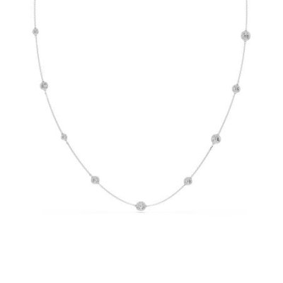 Swarovski - Collana Una Angelic - Cristalli Bianchi - Placcato Rodio