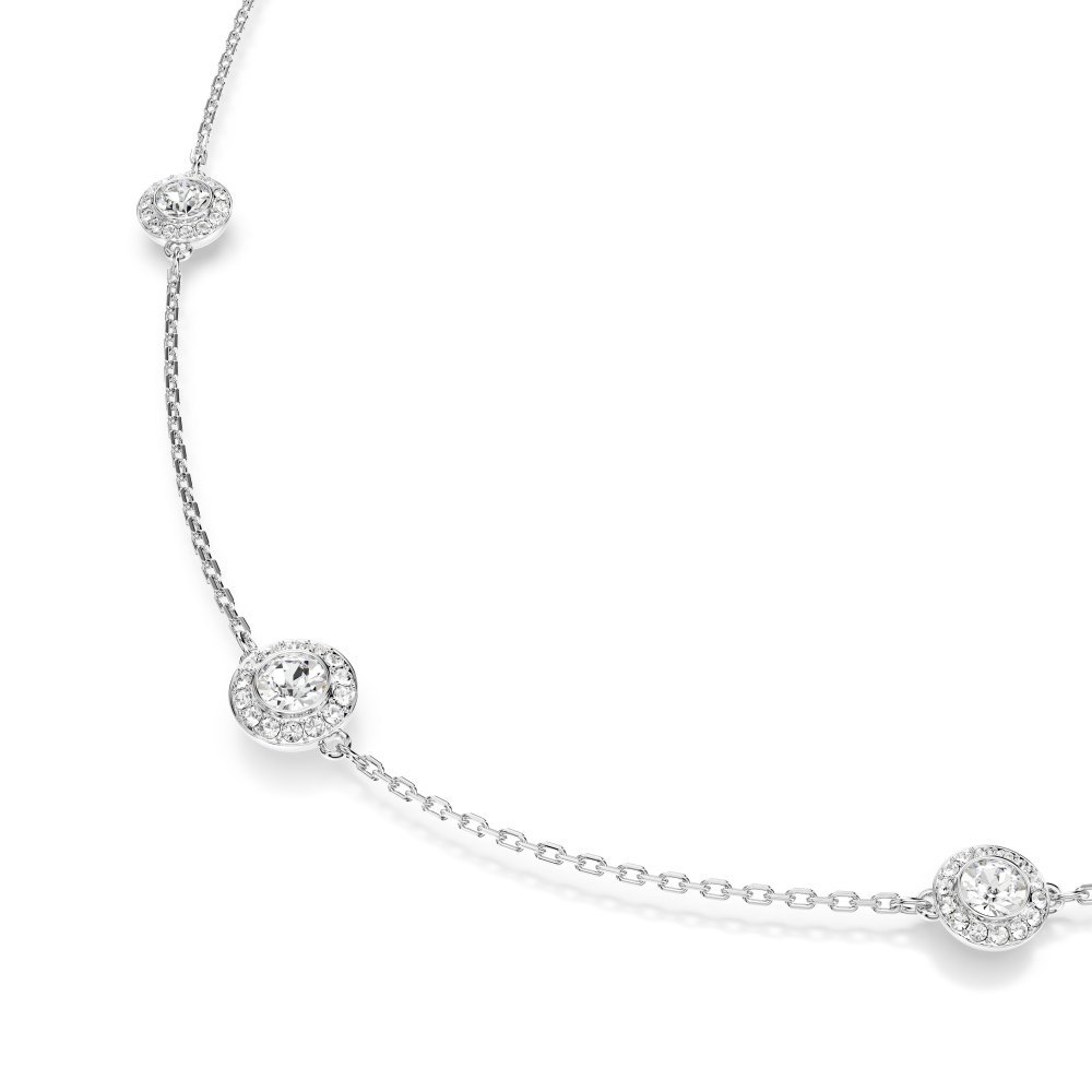 Swarovski - Collana Una Angelic - Cristalli Bianchi - Placcato Rodio