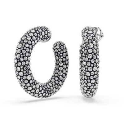 Swarovski - Orecchini Sublima - Cristalli Bianchi - Placcato Rodio
