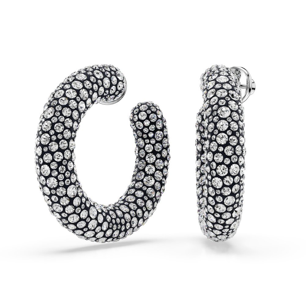 Swarovski - Orecchini Sublima - Cristalli Bianchi - Placcato Rodio