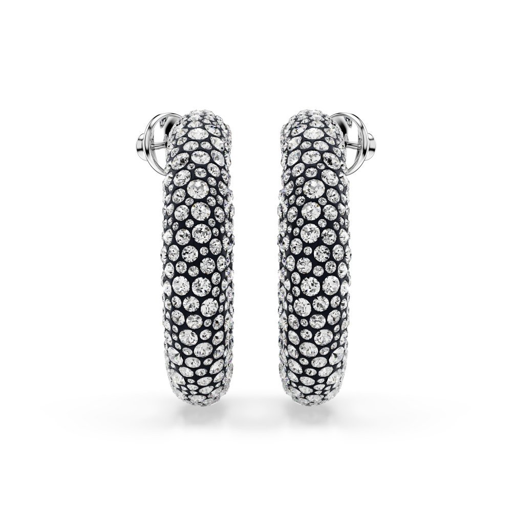 Swarovski - Orecchini Sublima - Cristalli Bianchi - Placcato Rodio
