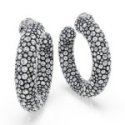 Swarovski - Orecchini Sublima - Cristalli Bianchi - Placcato Rodio