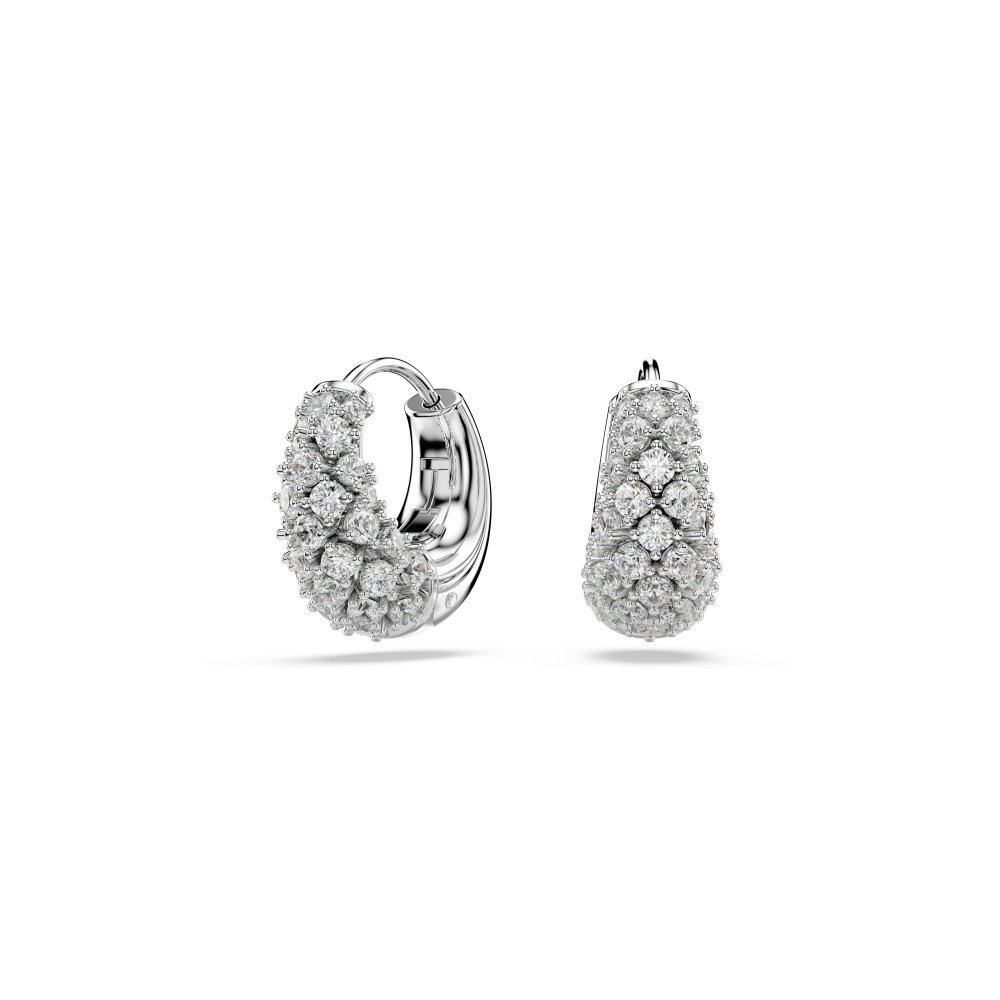 Swarovski - Orecchini Sublima - Placcati Rodio - Zirconia Bianca