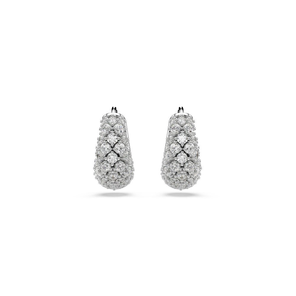 Swarovski - Orecchini Sublima - Placcati Rodio - Zirconia Bianca