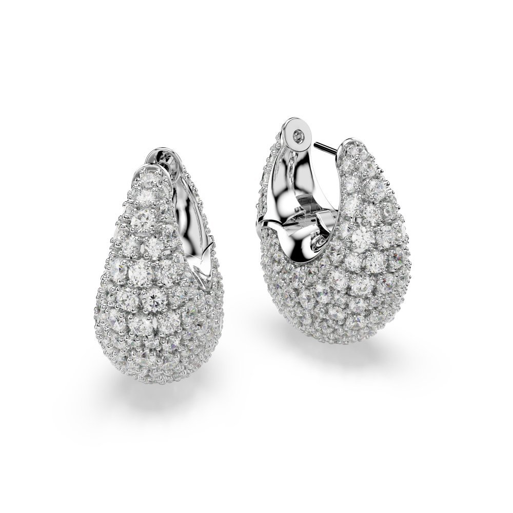 Swarovski - Orecchini Sublima - Placcato Rodio - Zirconia