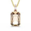 Swarovski - Pendente Millenia - Cristallo Caramello - Placcato Oro