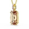 Swarovski - Pendente Millenia - Cristallo Caramello - Placcato Oro