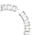 Swarovski - Collana Tennis Millenia - Cristalli Bianchi - Placcato Rodio