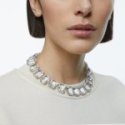 Swarovski - Collana Tennis Millenia - Cristalli Bianchi - Placcato Rodio