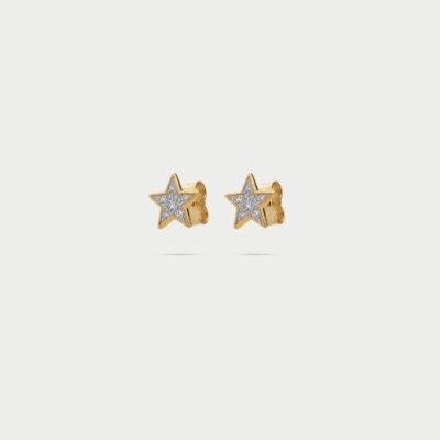 Rue Des Mille - Orecchini Stella - Argento 925 - Micro Zirconi