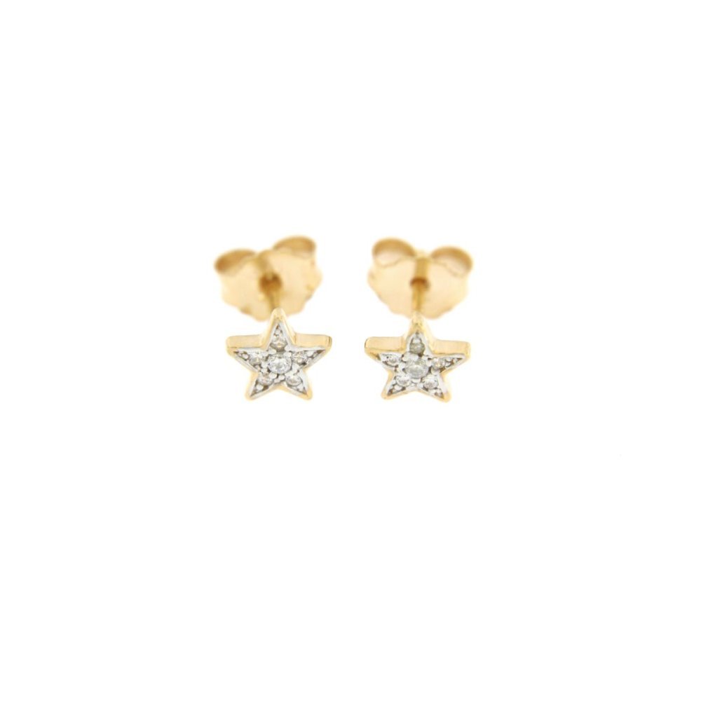 Rue Des Mille - Orecchini Stella - Argento 925 - Micro Zirconi