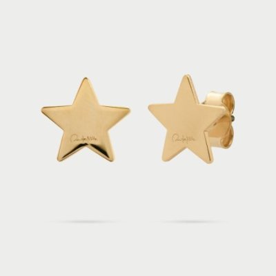 Rue Des Mille - Orecchini Stella - Argento 925 - Placcatura Oro