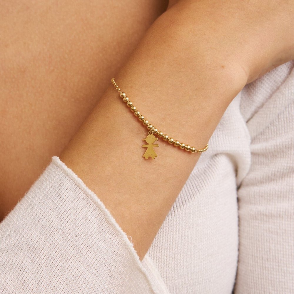 Rue Des Mille - Bracciale Micro 1 Bimba - Argento 925 - Oro Rosa