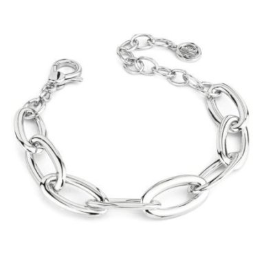 Boccadamo - Bracciale Bbr115 - Argento - Catena Ovale Liscia