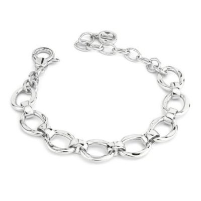 Boccadamo - Bracciale Catena A Dischi - Argento - Donna
