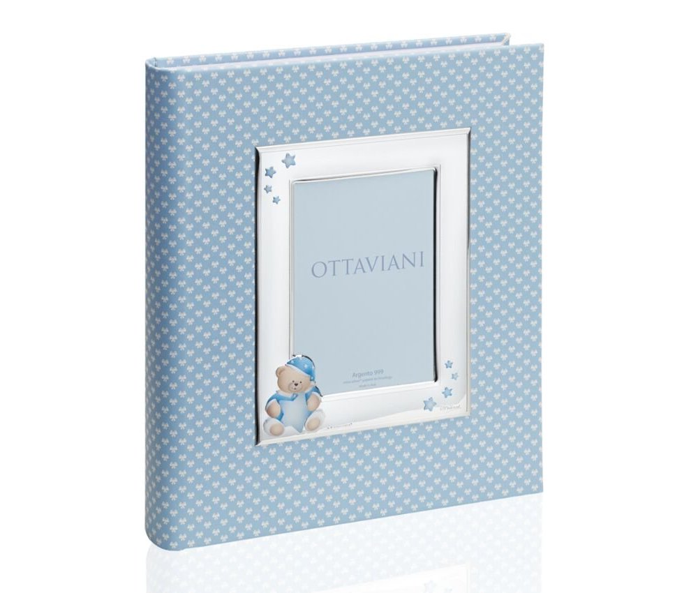 Ottaviani - Album Bimbo Orsetto 20X25 - Resina - Blu