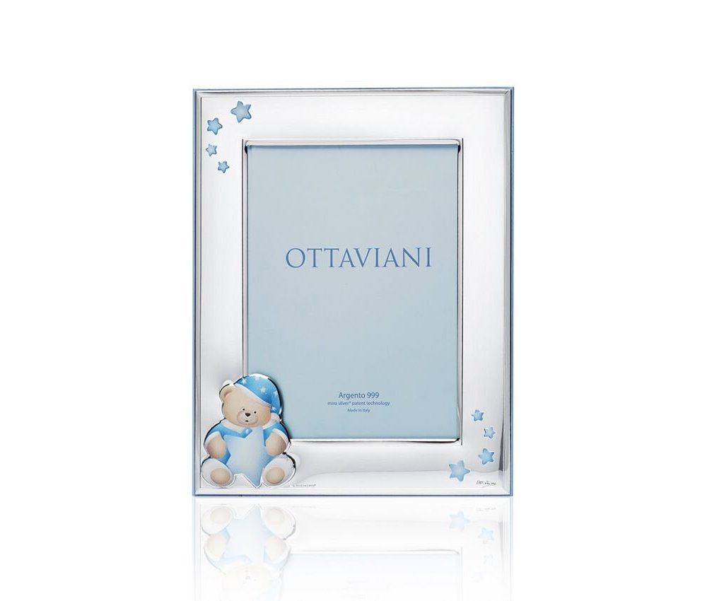 Ottaviani - Album Bimbo Orsetto 20X25 - Resina - Blu